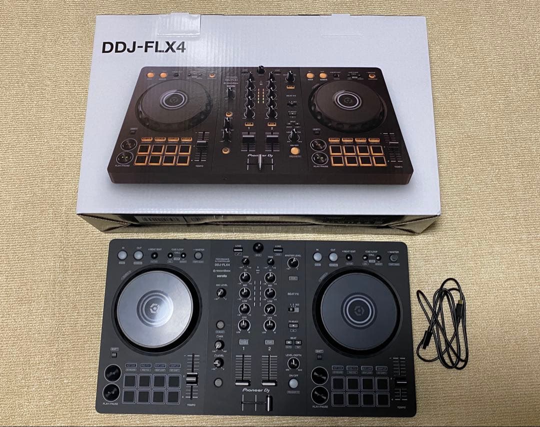 【極美品】Pioneer DDJ-FLX4（使用3回付属品完備）26年1月購入
