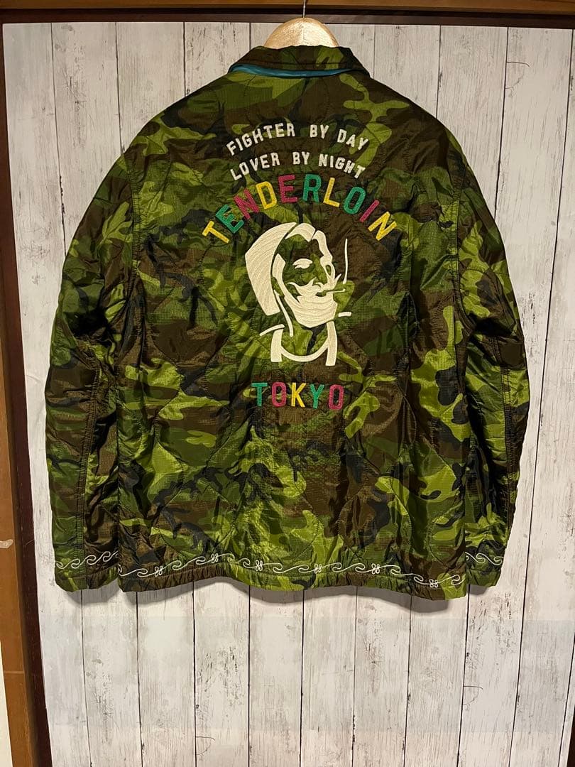 TENDERLOIN スーベニア　カモフラージュ ジャケット M