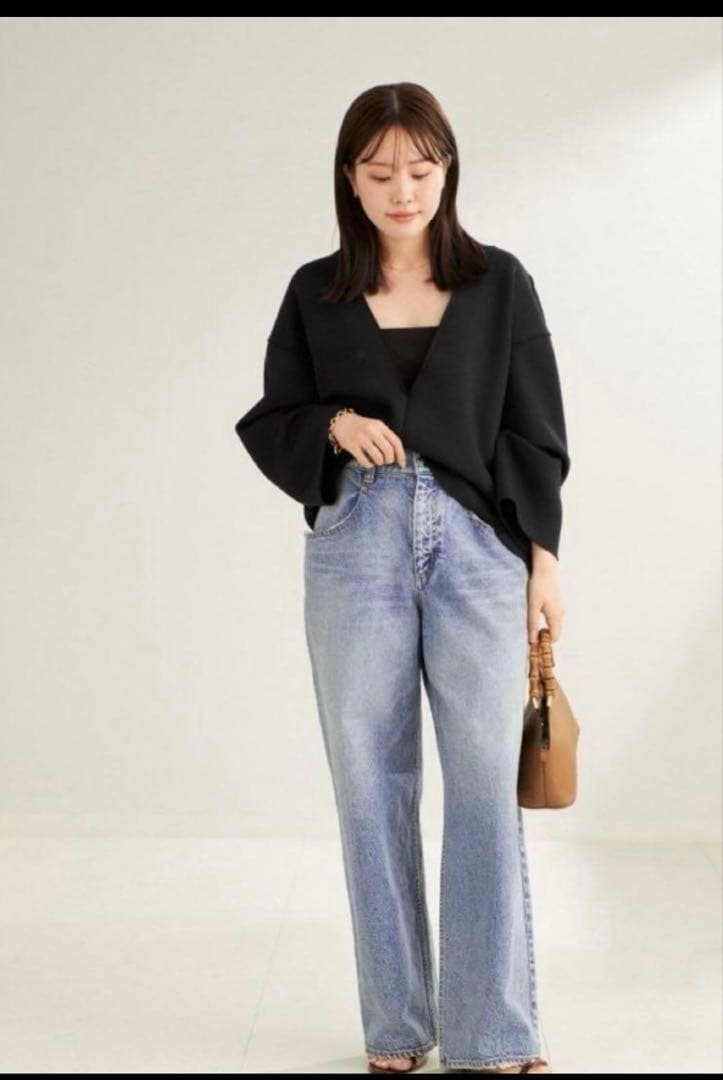 Plage RIAM WIDE デニム　ブルー プラージュ Plage 《追加予約》R'IAM WIDE デニム 6 （ブルー A