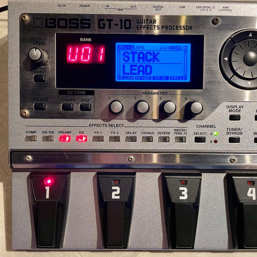 BOSS GT10 マルチエフェクター - メルカリ