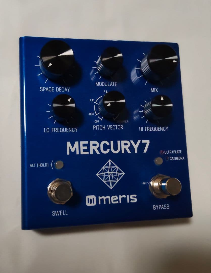 ギター meris mercury7 Meris Mercury 7 Ethereal Stereo Reverb Pedal - Perfect Circuit