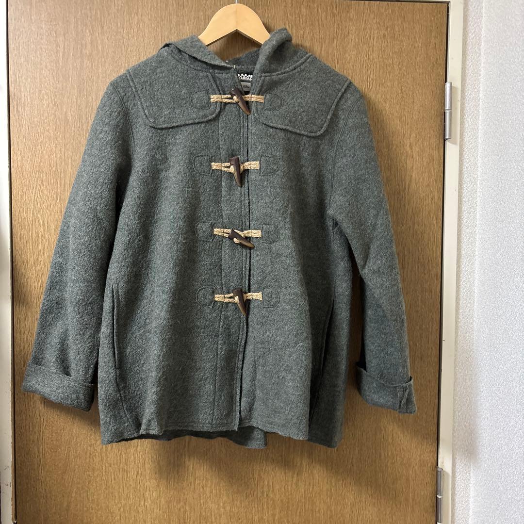 ☘️ナチュラル☘️様 タグ付未使用シュシュドママン圧縮ニットダッフルコート シャギーロングダッフルコート[K1346] - レディースファッション通販