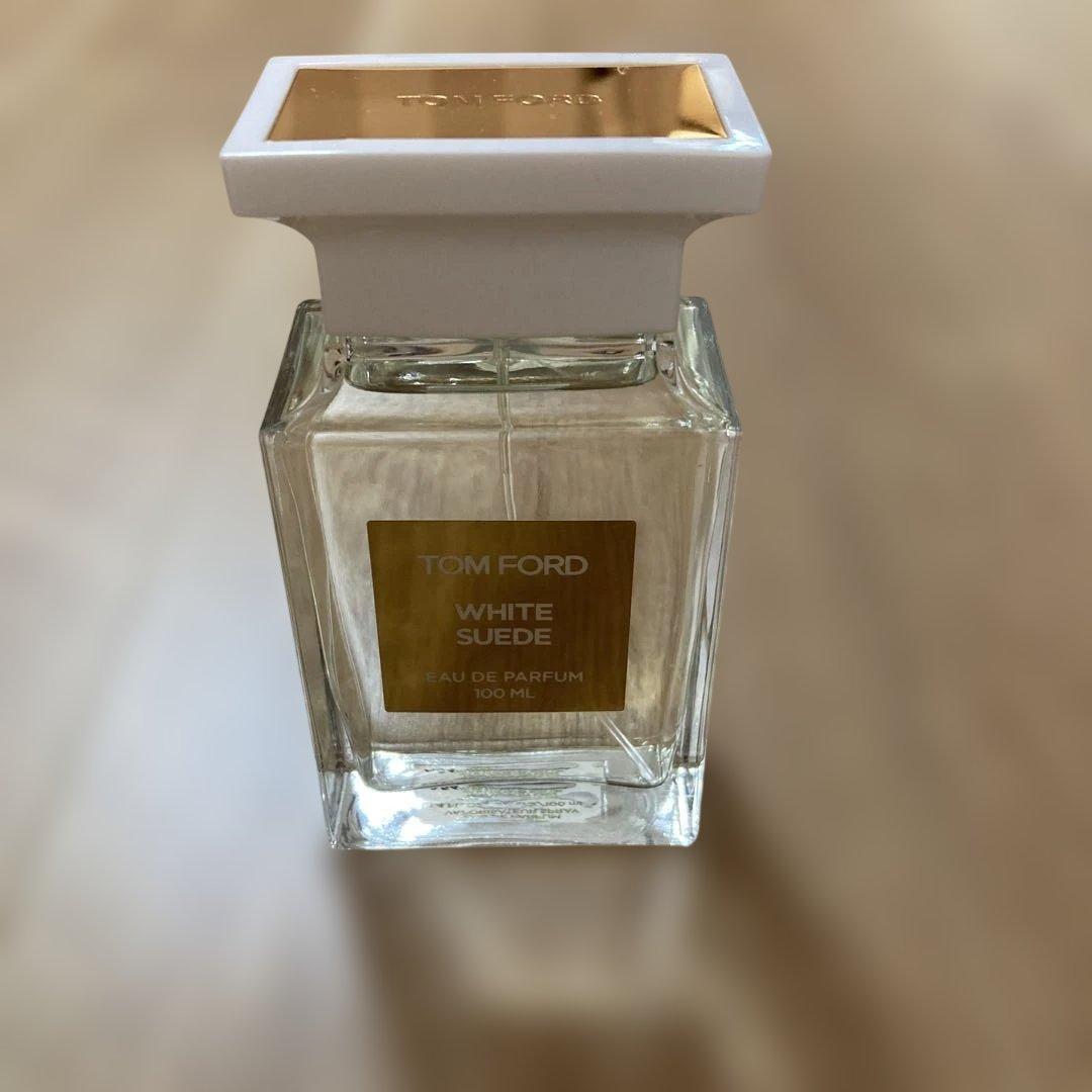 【新品・未使用】TOM FORD トム フォードWHITE SUEDE