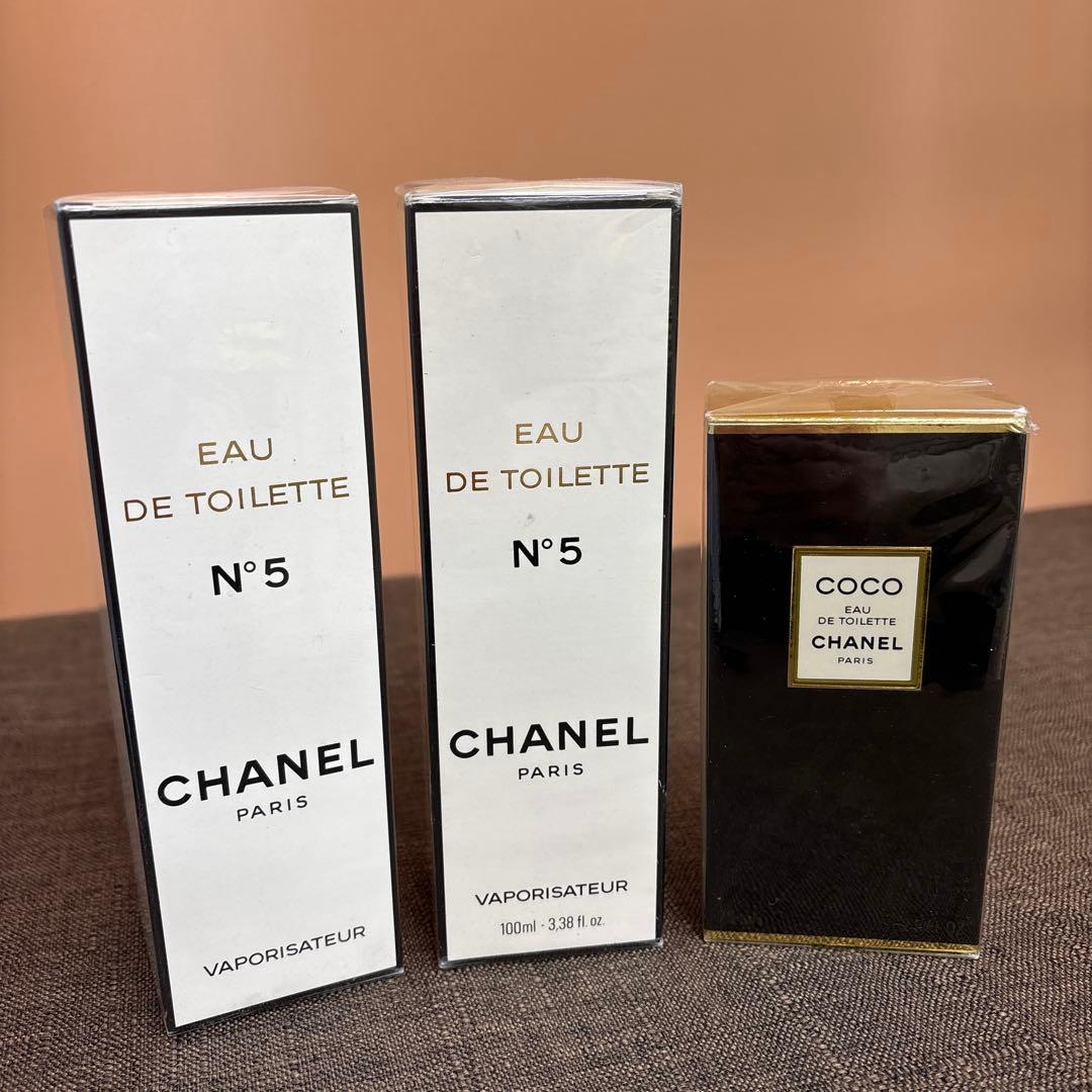 【新品未開封】CHANEL No. 5 100ml×2 Coco 75 ml×1