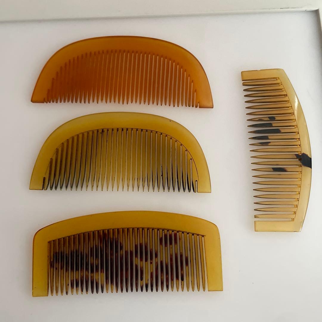 ベッコウ　くし　アンティーク　セット