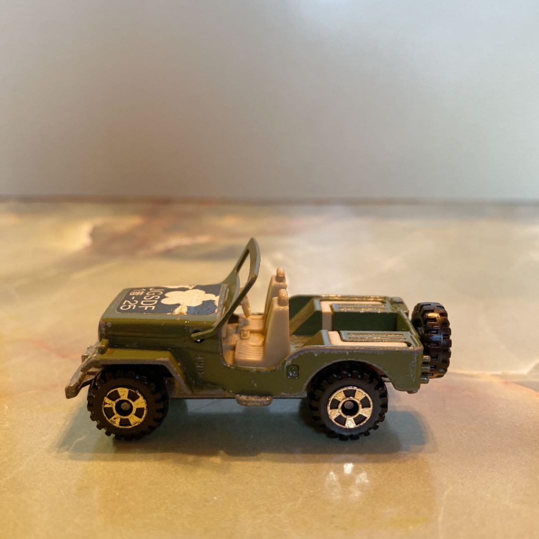 トミカNO.25 三菱 ジープ H-J58 (自衛隊) 黒箱 日本製 - メルカリ