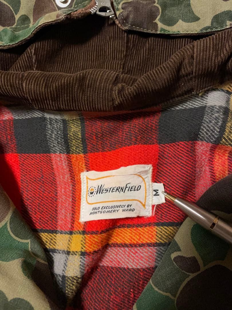 60s】モンゴメリーワード ハンティングジャケット ヴィンテージ 迷彩
