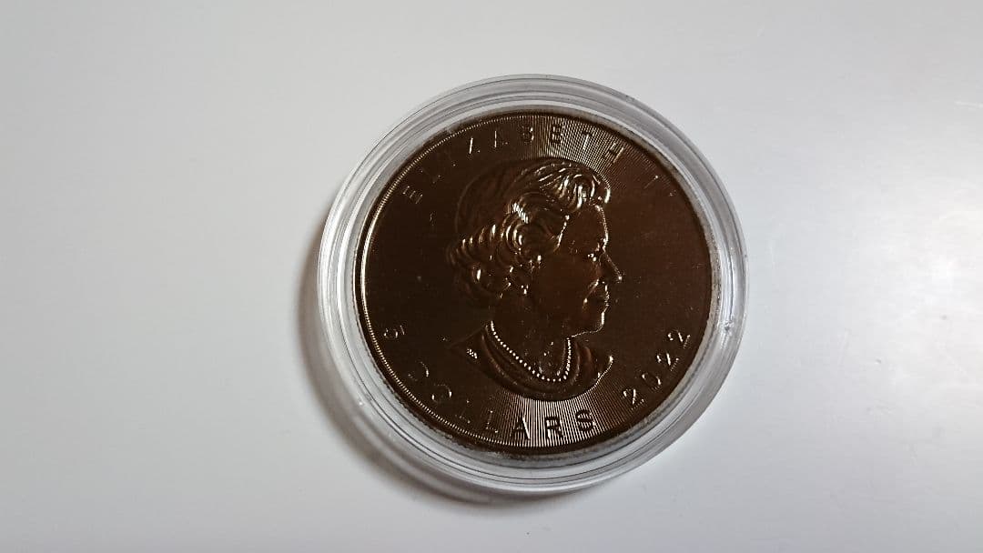 浩*一様 メイプルリーフ・ホログラムコイン (シルバープルーフ) 500枚