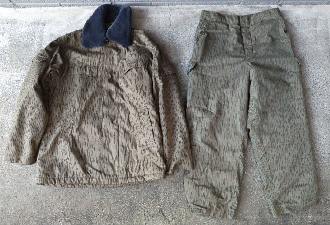 東ドイツ軍　レインドロップ迷彩　防寒服　東独　NVA 冷戦　mpik　ユーゴ内戦