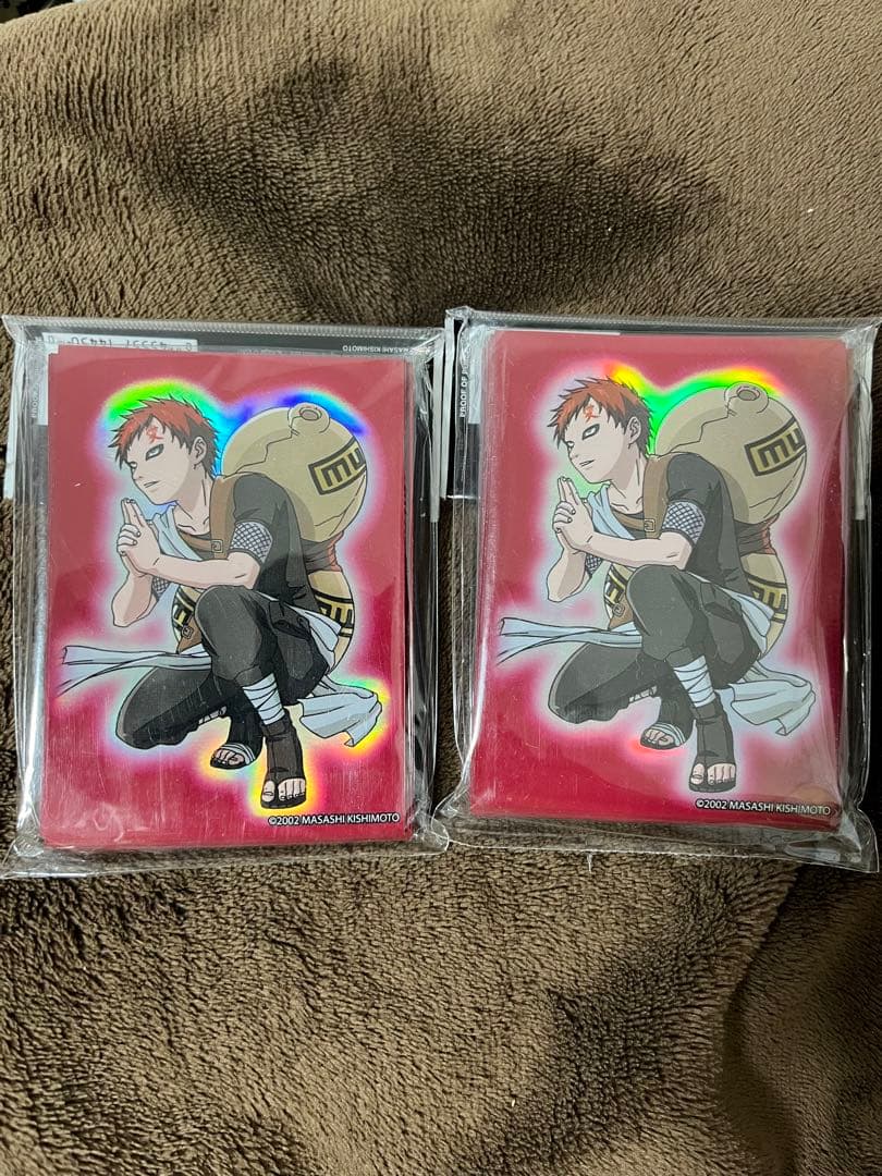 ラスト2つ]NARUTO 海外 スリーブ 我愛羅 ガアラ うちはサスケ - メルカリ