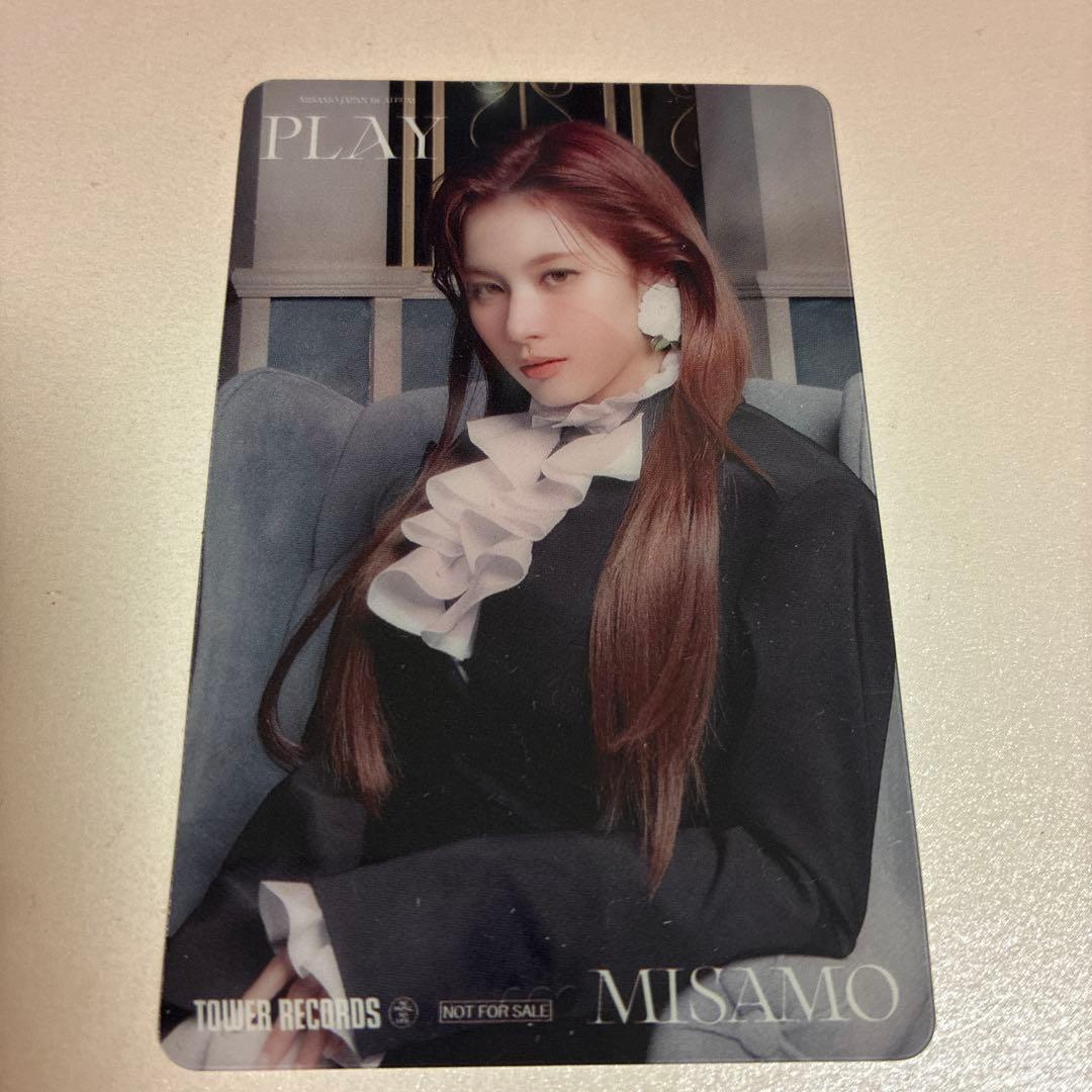 MISAMO ミナ サナ モモ PLAY タワレコ クリアトレカ トレカ ミサモ
