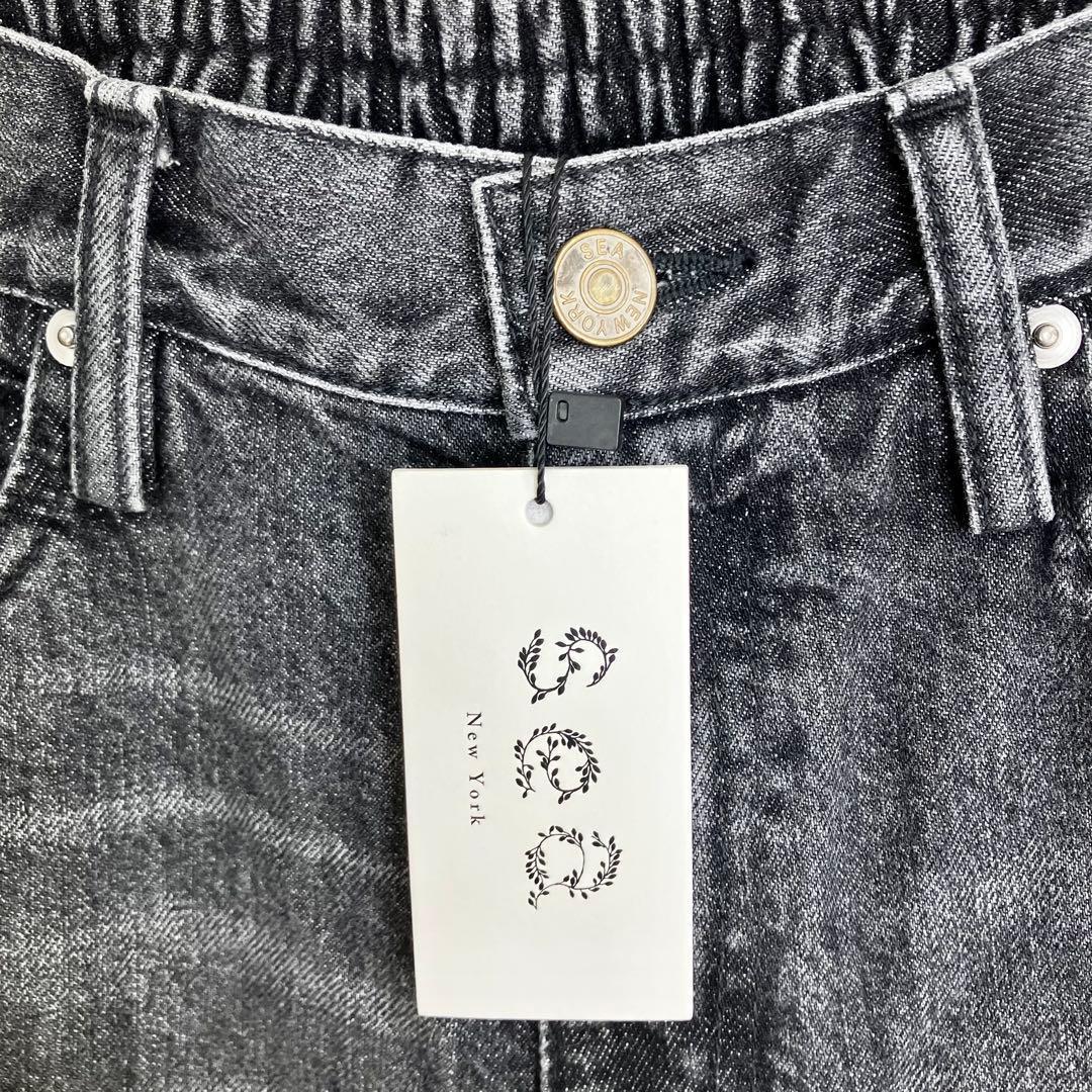 シーニューヨーク Elena Denim Baggy Pants Black 0