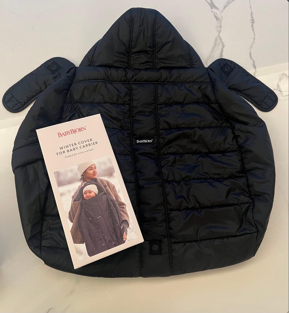 BABYBJÖRN ベビーキャリア用ウィンターカバー ブラック