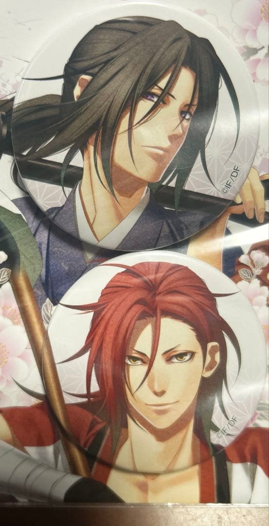 薄桜鬼 十周年記念本〜桜花爛漫〜有償特典缶バッジセット - メルカリ