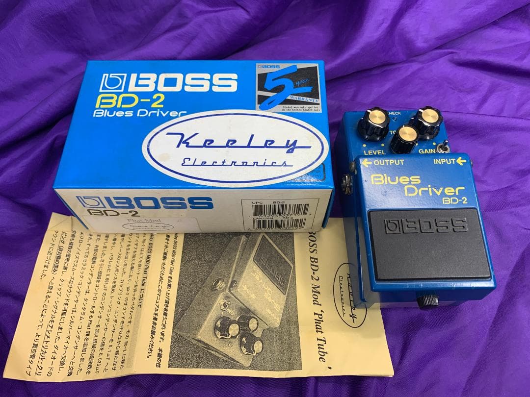 Keeley BOSS BD-2 Mod Phat Tube 　動作品 Keeley BD-2 mod.【GIB横浜】（中古/送料無料）【楽器検索デジマート】