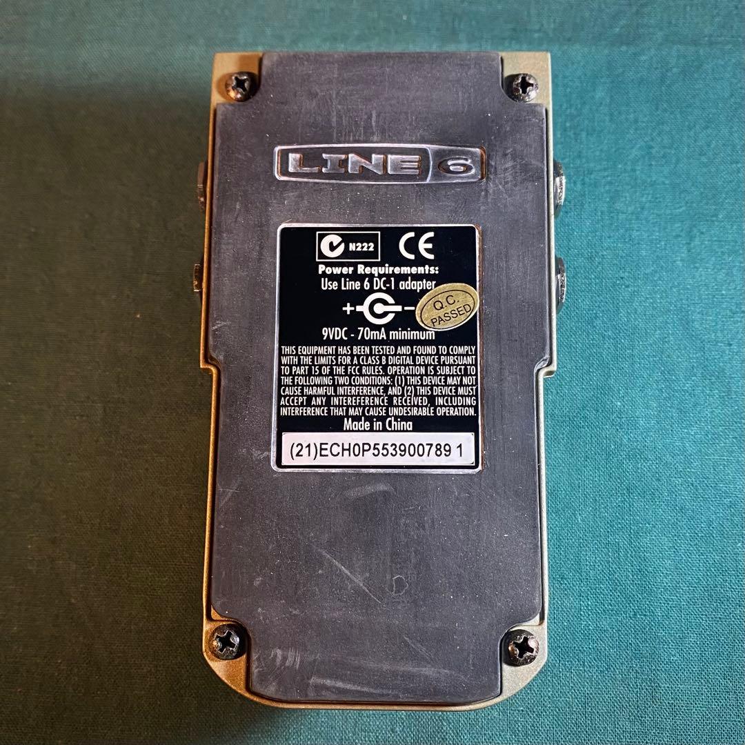 LINE 6 ECHO PARK ステレオ入出力の多機能ディレイ