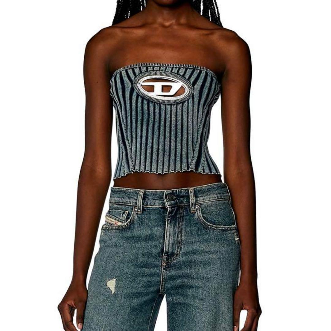 DIESEL ディーゼル チューブトップ M-Clarksville 新品未使用