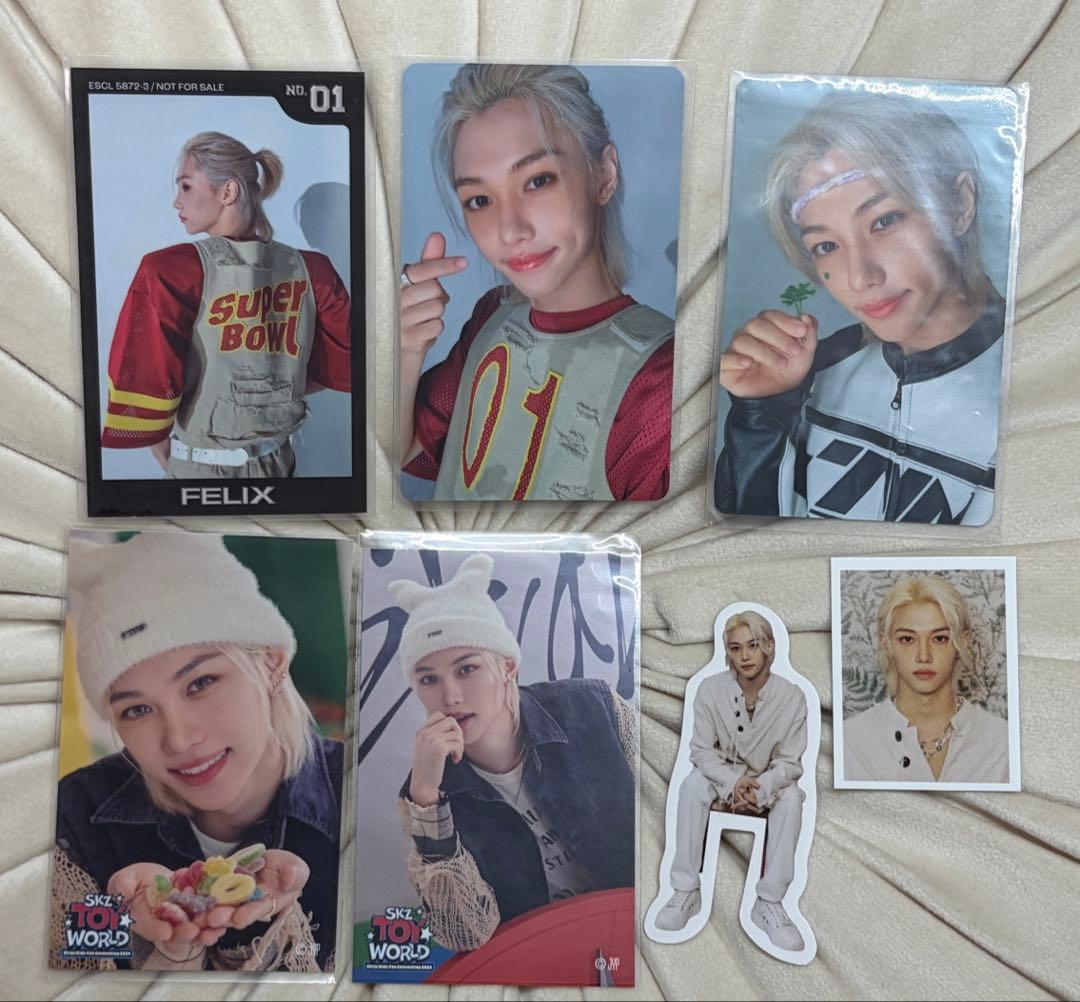 straykids Felix ピリ】トレカ&シールセット - メルカリ