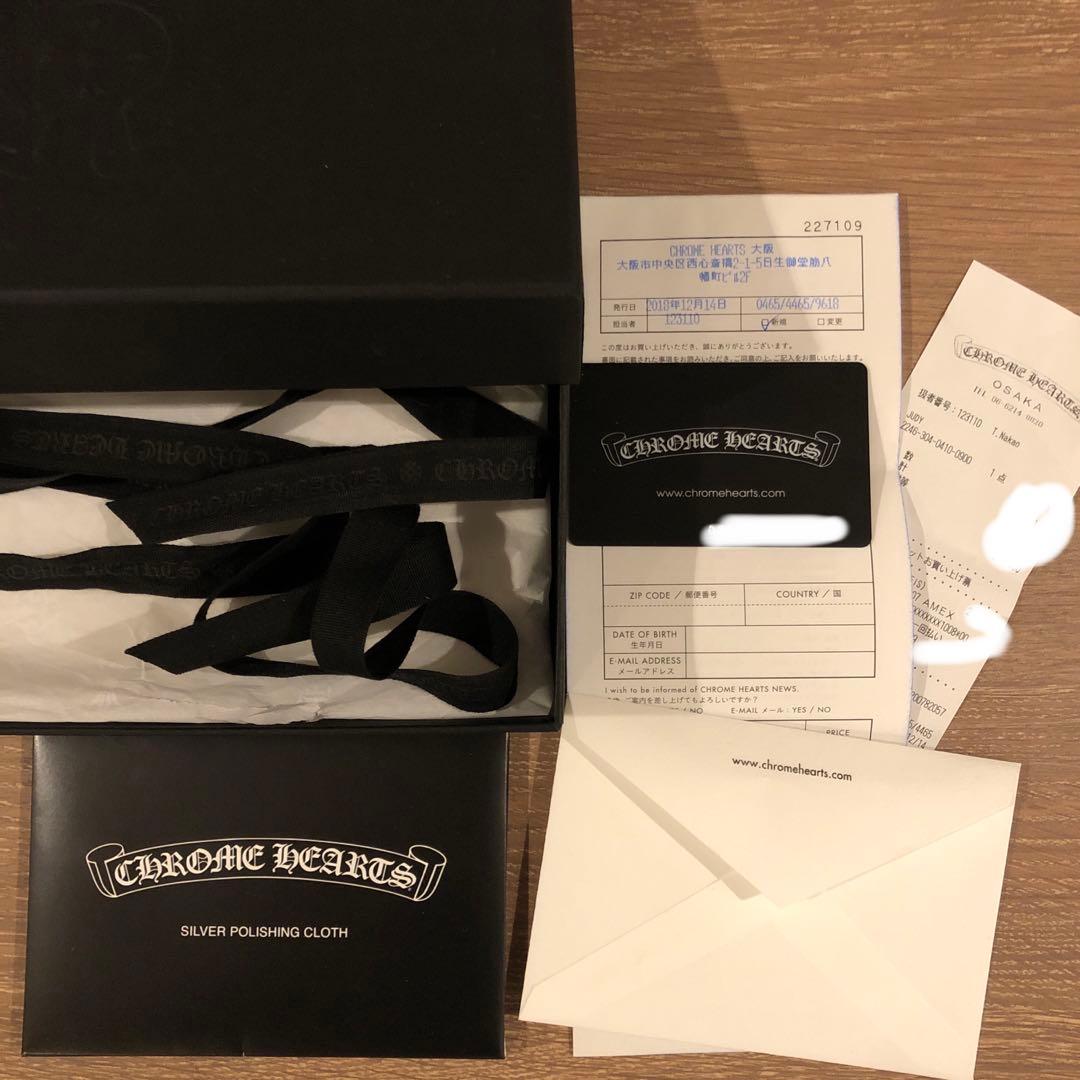 美品CHROME HEARTS JUDY ジュディ　インボイス原本修正無し付属。