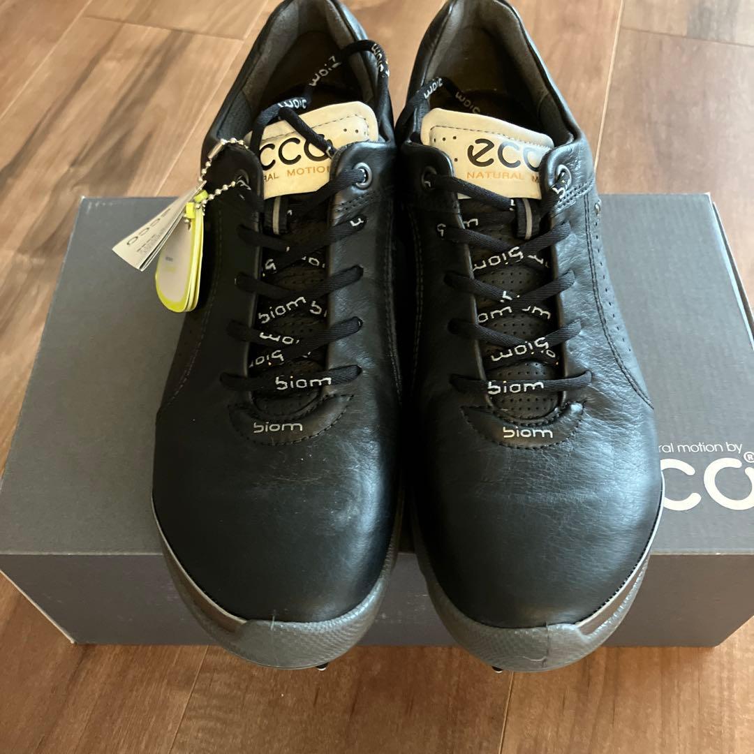 ECCO ゴルフシューズ 未使用　女性用 38サイズ ブラック　24センチ ECCO ゴルフシューズ 未使用 女性用 38サイズ ブラック 24センチ