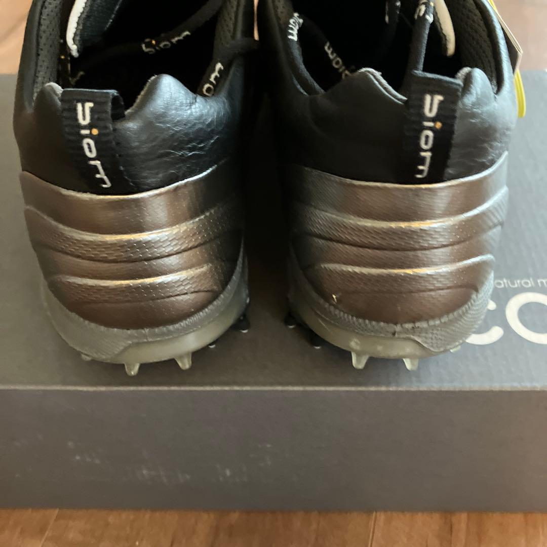 ECCO ゴルフシューズ 未使用 女性用 38サイズ ブラック 24センチ