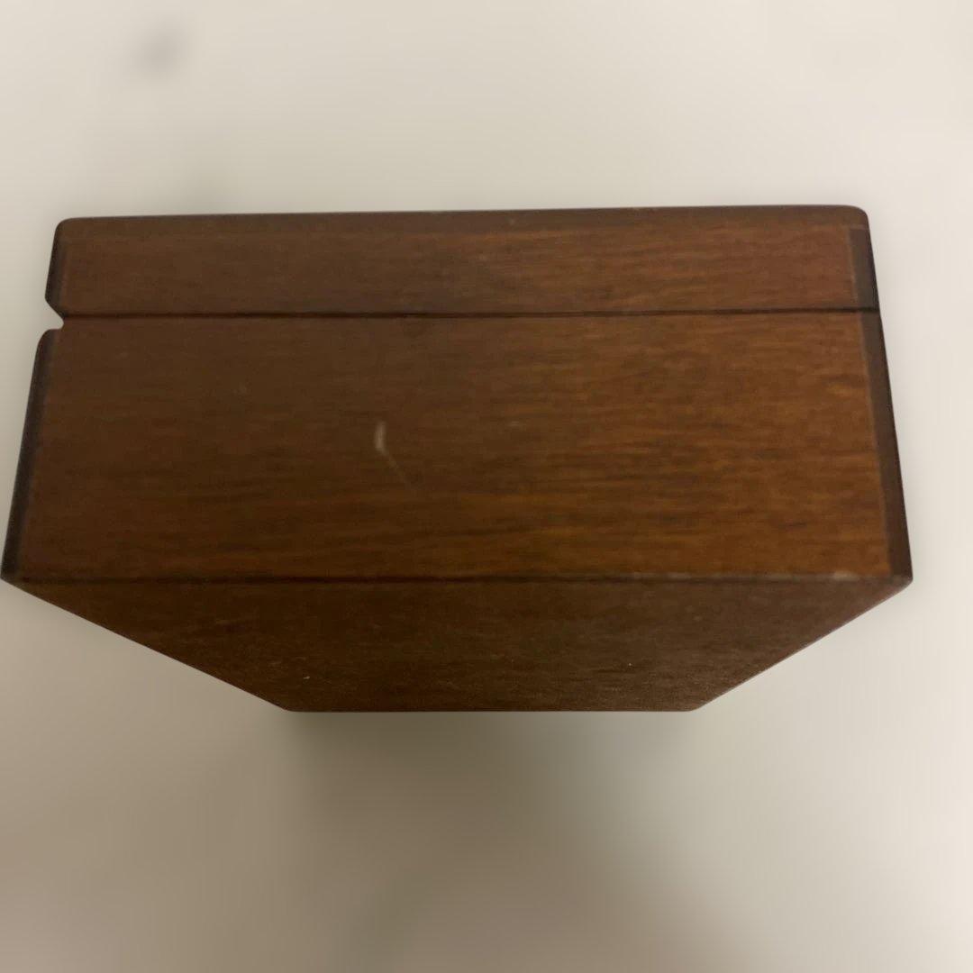 未使用マリリンモンロー没後30年記念トランプ木製トランプケース 米国国章