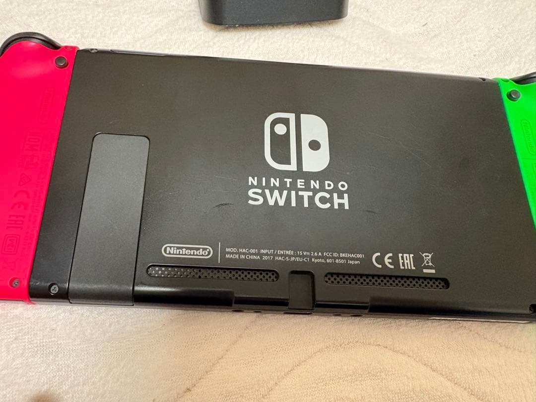 Nintendo Switch 本体 緑/赤 Joy-Con付き - メルカリ