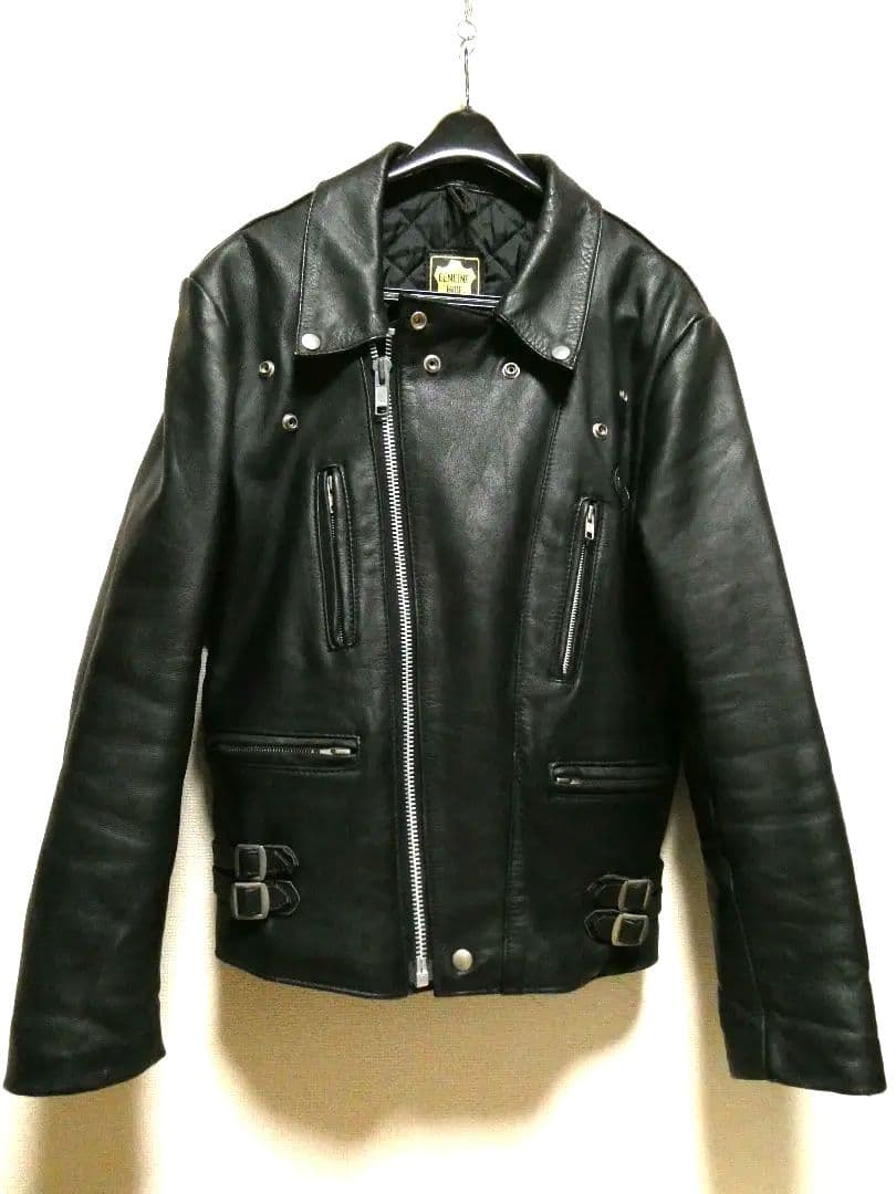 44-46相当！80年代ヴィンテージ！ルイスレザー391ライトニング羽なし