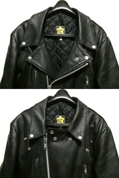 44-46相当！80年代ヴィンテージ！ルイスレザー391ライトニング羽なし