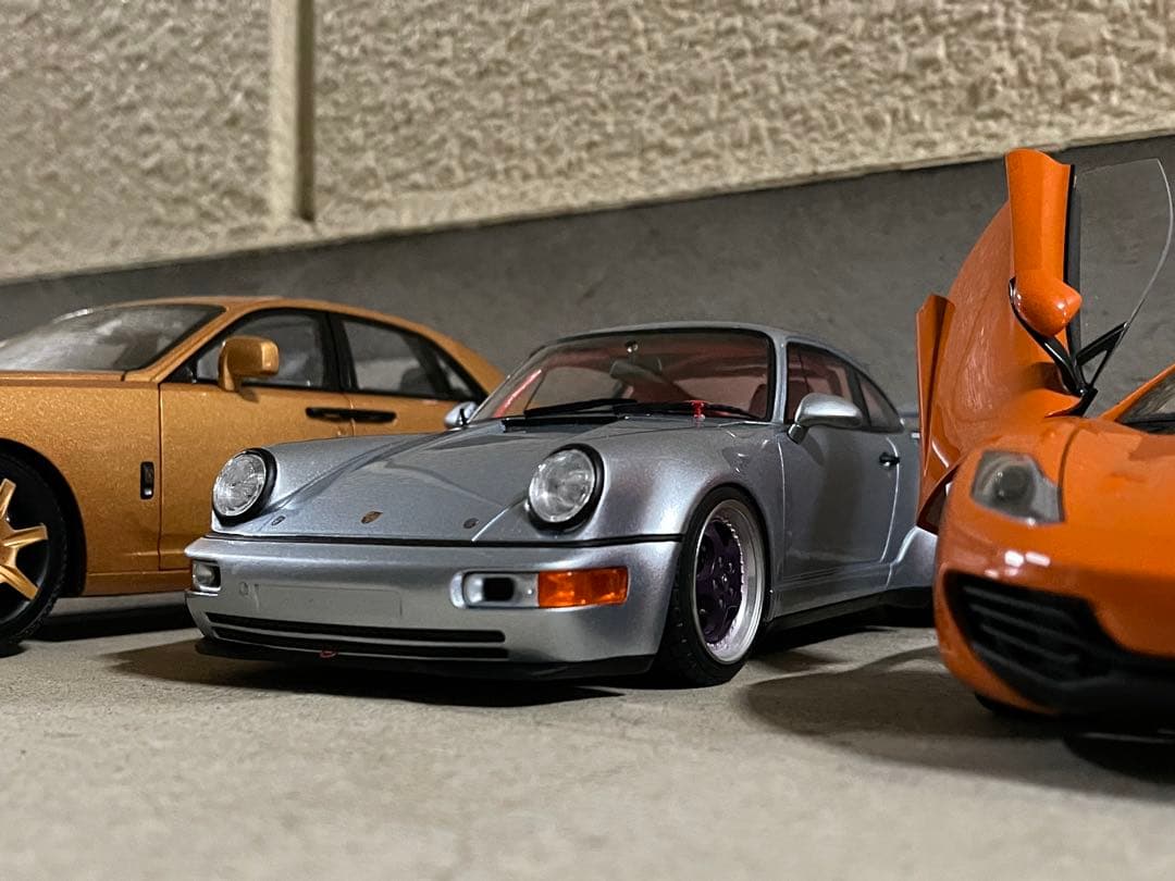 ミニカー GT spirit 1/18 Porsche 964 RSR 3.8 Polar