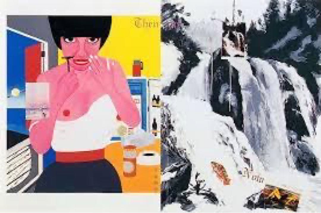 値下☆天才☆横尾忠則シルクスクリーン版画【今昔物語】サイン入り5枚