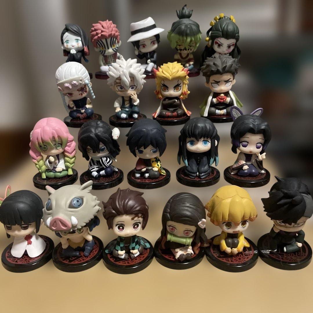 鬼滅の刃　すわらせ隊　20体セット おうちで柱合会議開催！ ガシャポン「鬼滅の刃 すわらせ隊」第4弾が7月