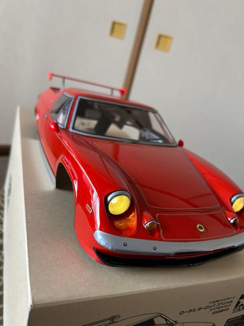 ロータスヨーロッパ タミヤラジコンボディMシャーシ用