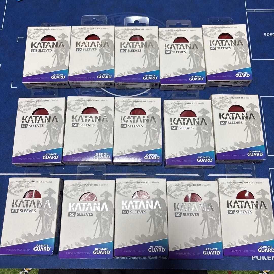 KATANA 60スリーブ 15パックセット 楽天市場】katana スリーブ ジャパニーズサイズ 60枚の通販