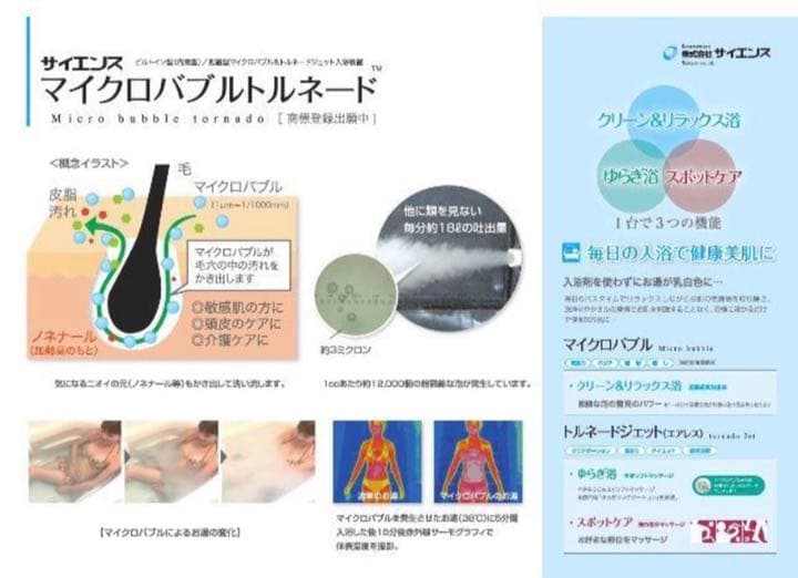 サイエンス　マイクロバブルトルネード