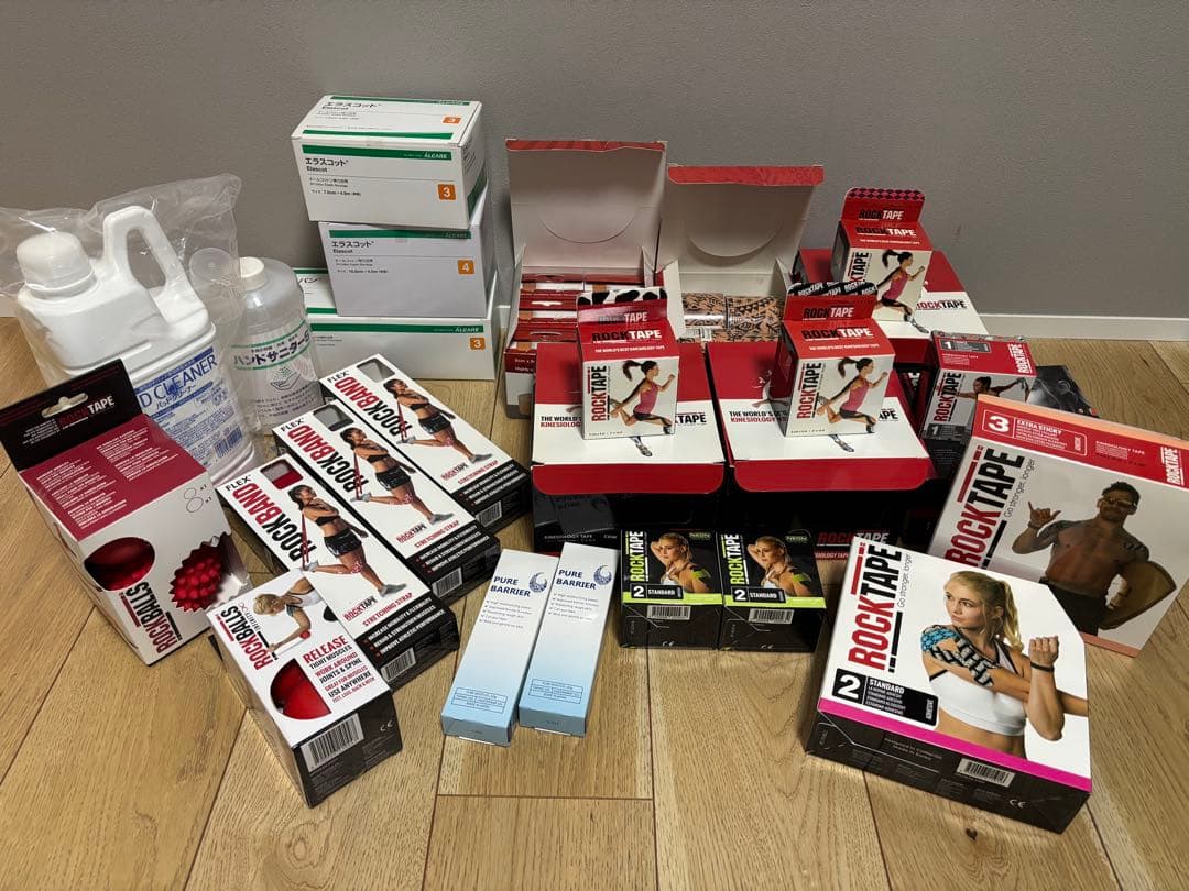 テーピング、衛生材料、消耗品