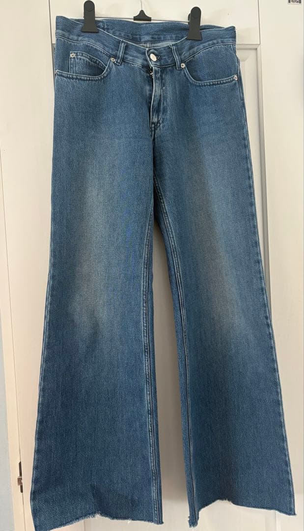 MM6 16AW ワイドフレアワイドデニム