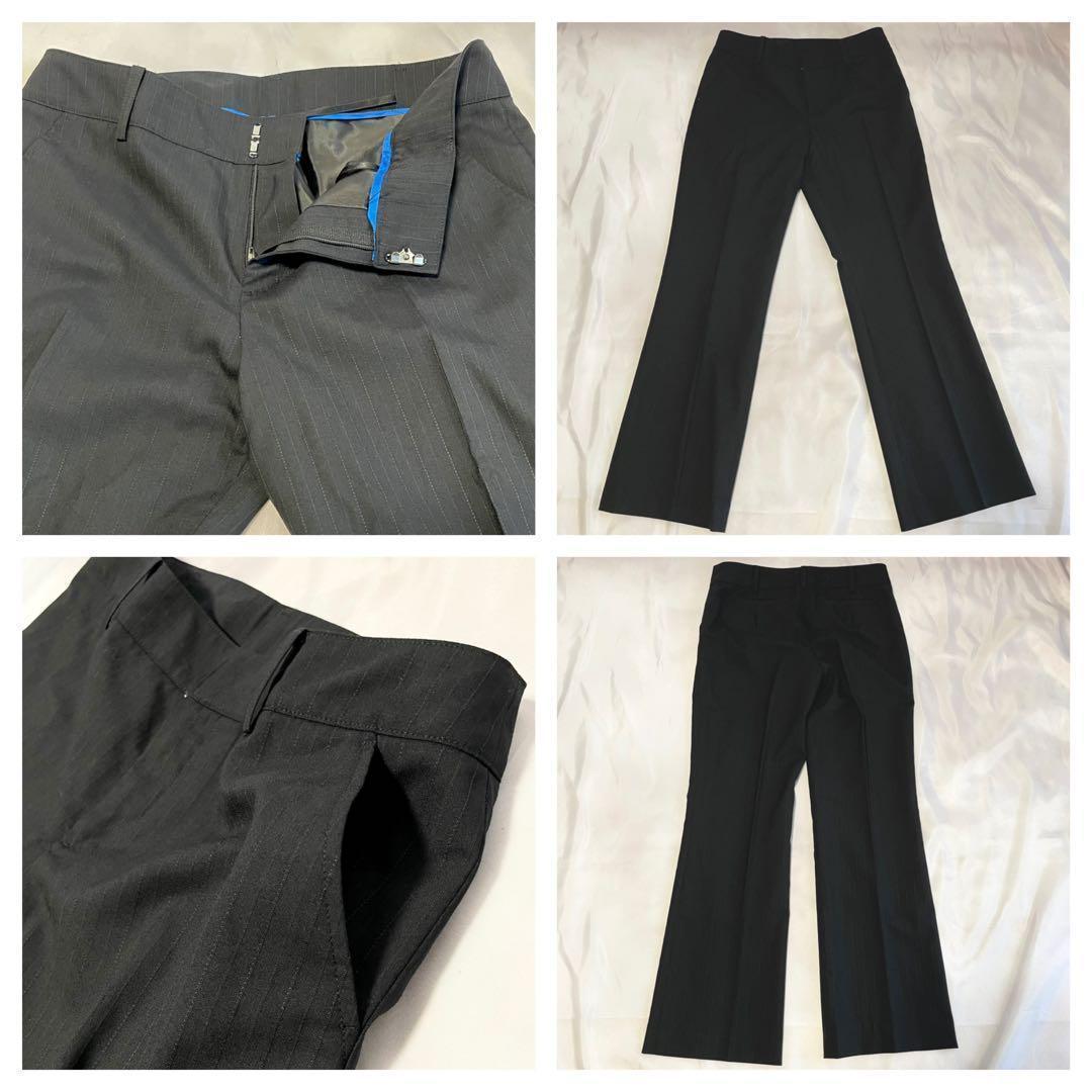 J.PRESS 背抜 パンツスーツ 黒　9号 高級感 オンワード　就活　5万　M