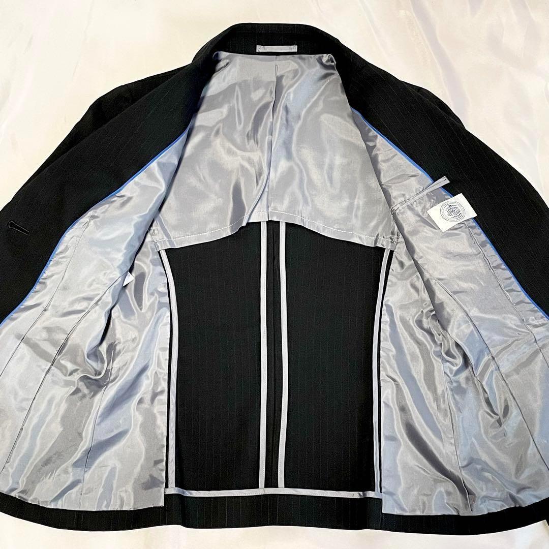 J.PRESS 背抜 パンツスーツ 黒　9号 高級感 オンワード　就活　5万　M