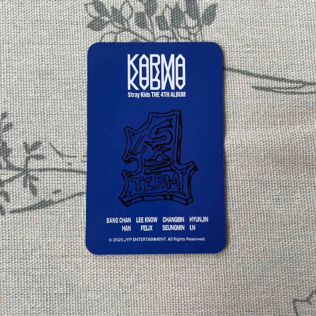 Stray Kids スンミン ポップアップ ユニフォーム KARMA トレカ - メルカリ