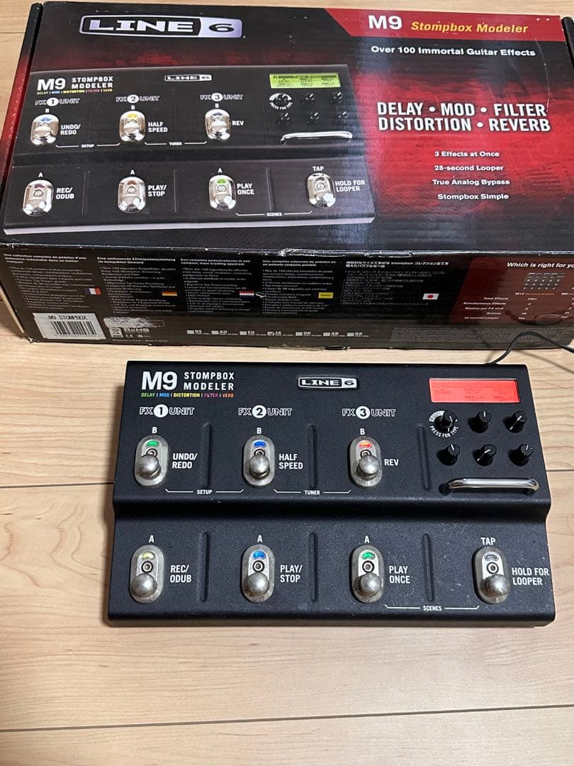 Line 6 M9 Stompbox Modeler マルチエフェクター