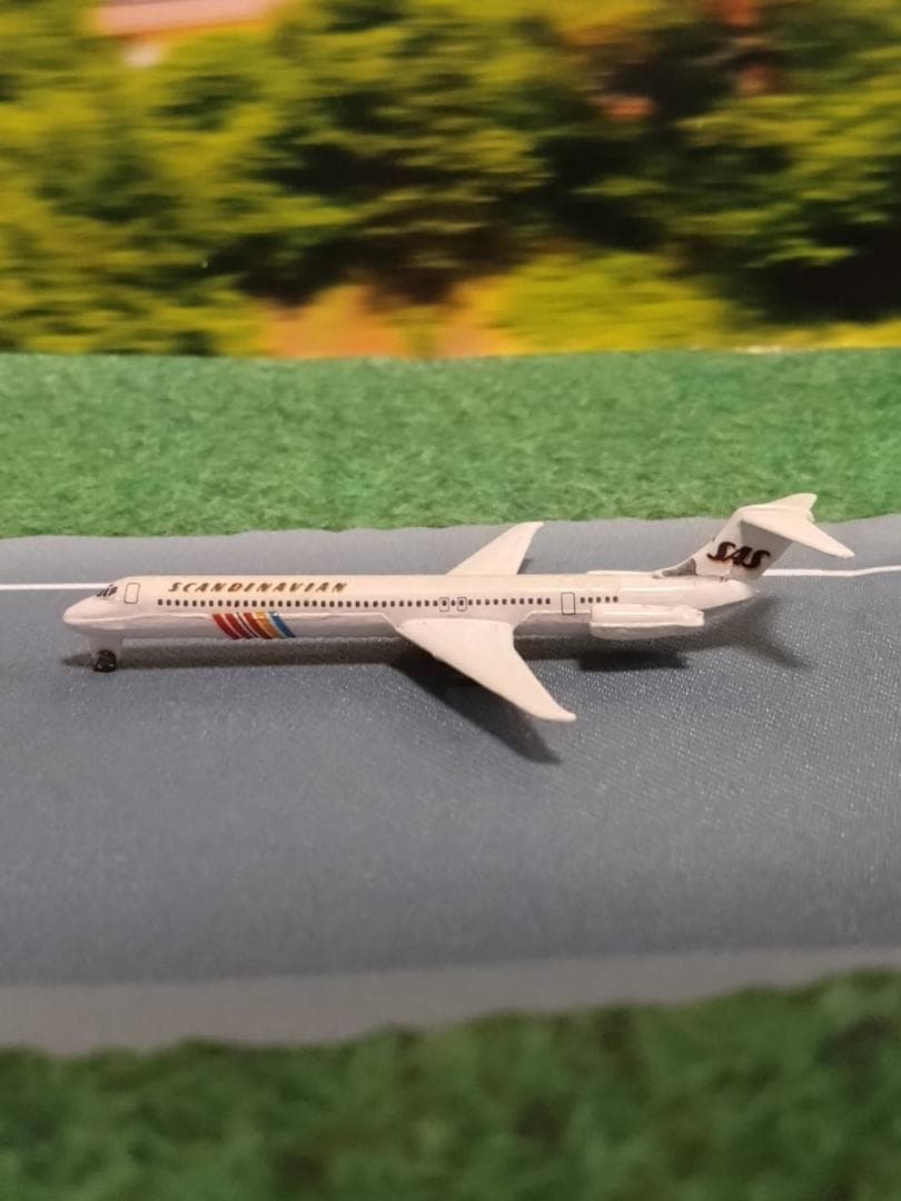 レア品】シャバク 1/600 スカンジナビア航空（SAS) MD-80 - メルカリ