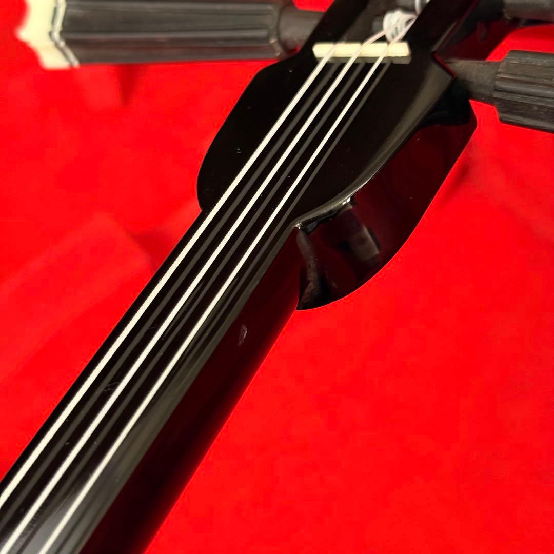 沖縄三線□上等黒木□本皮一枚張り 真壁型 黒檀 カミゲン - メルカリ