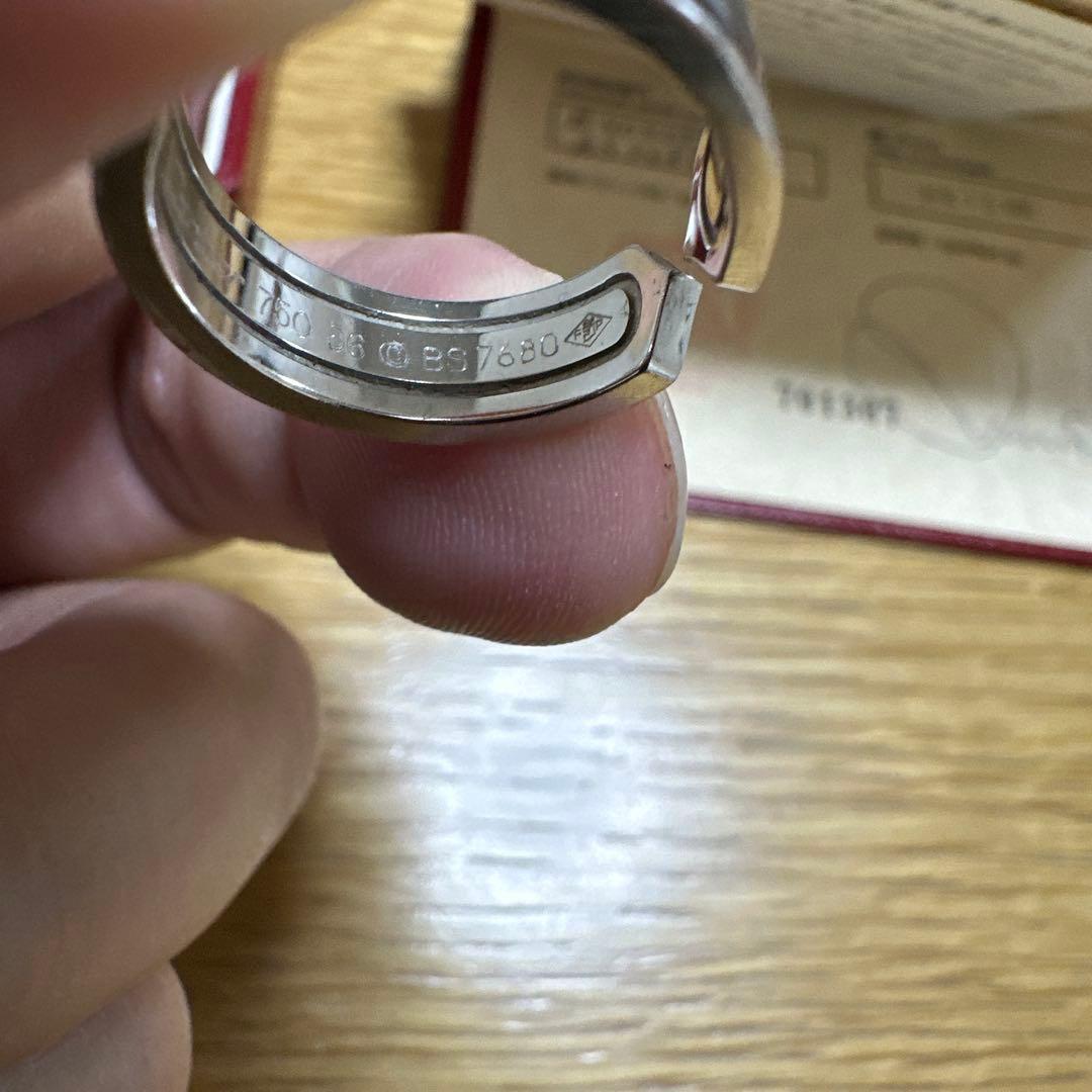 Cartier C2リング 750ゴールド サイズ56 - メルカリ