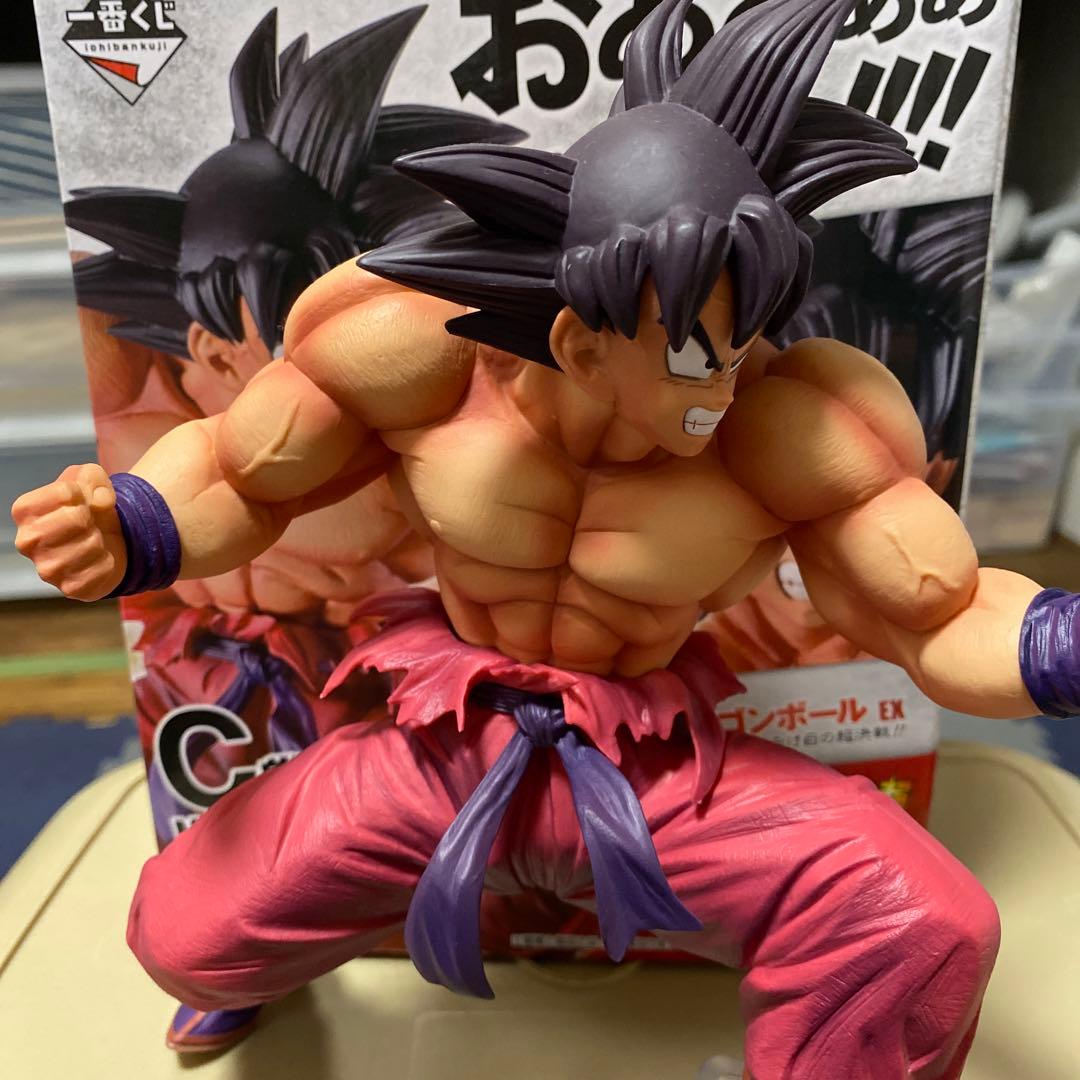 一番くじ ドラゴンボールEX C賞 孫悟空 3倍界王拳 - メルカリ