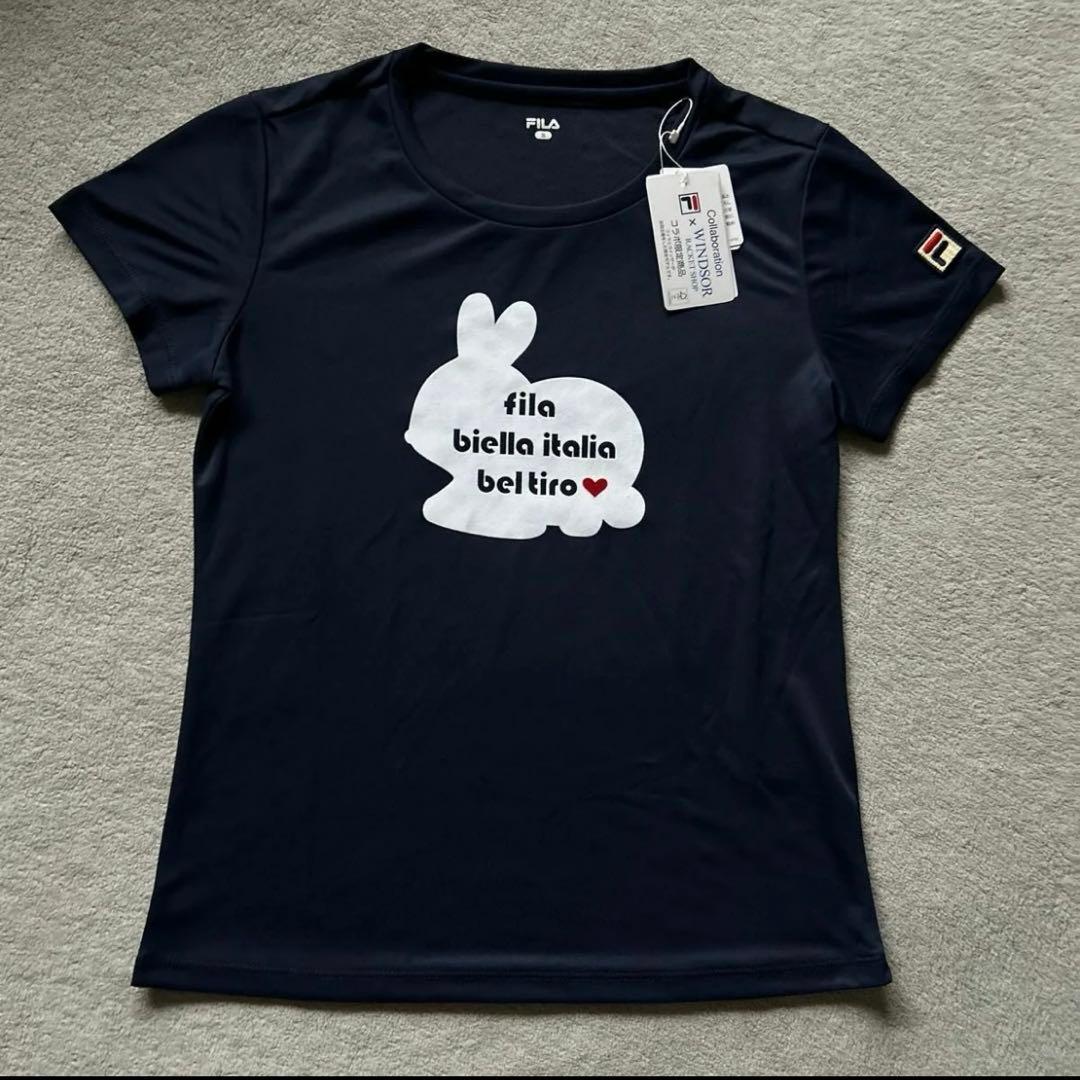 2024年モデル】フィラテニスTシャツ うさぎ柄 - メルカリ