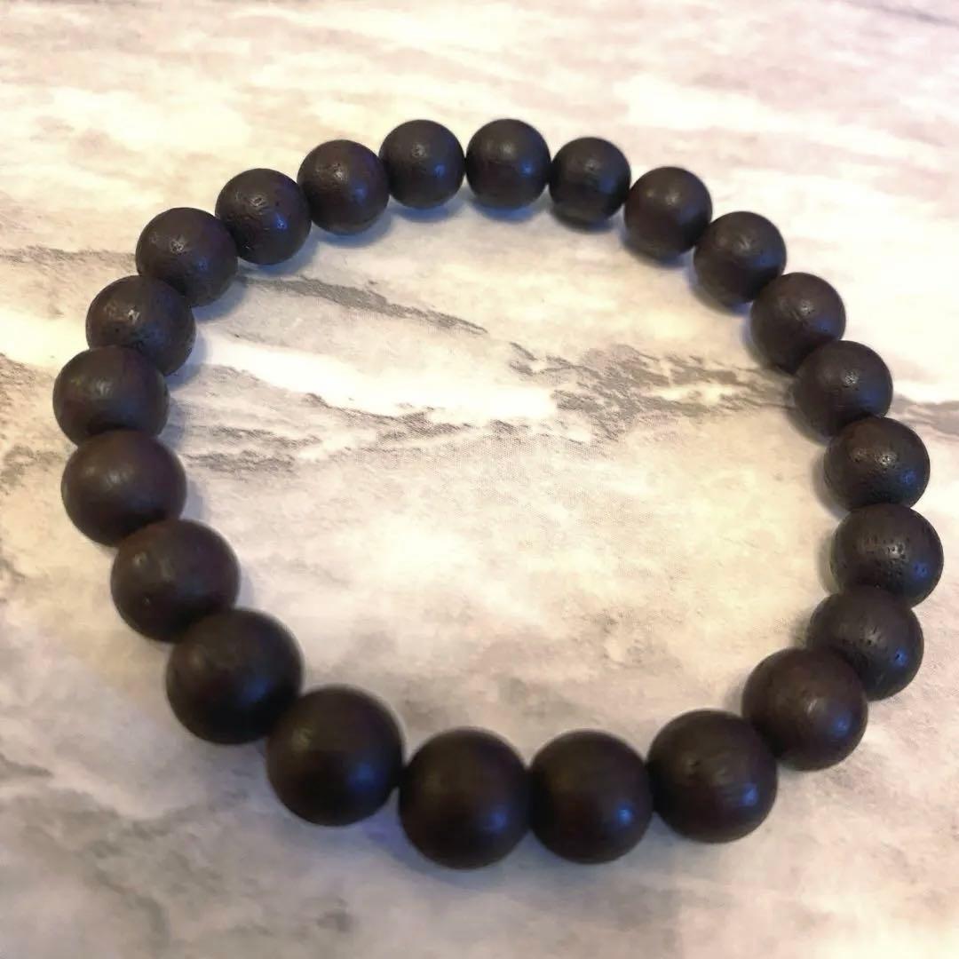 希少・ワシントン条約規制品天然ローズウッド 8mm ブレスレット16cm 芳醇香