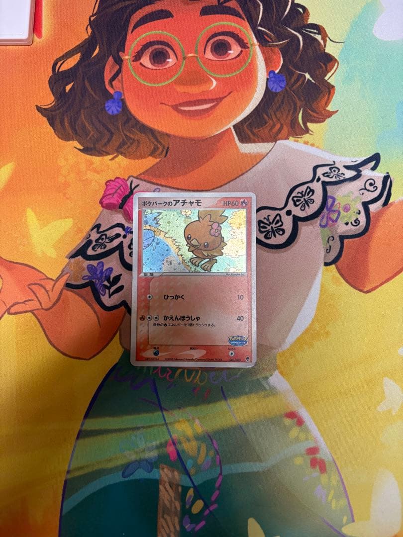 ポケパークのアチャモ　ポケモンパークプレミアムファイル　002/009