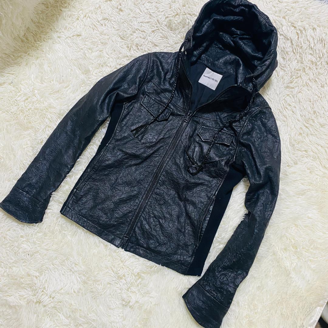 buffalo bobs バッファローボブズ レザージャケット ラムレザー L
