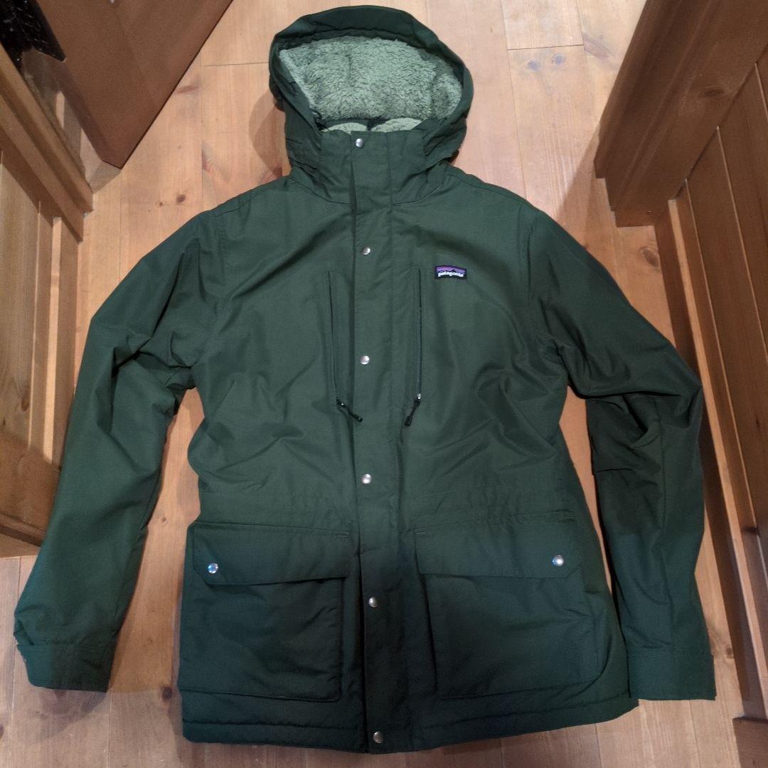 patagonia イスマスパーカー S グリーン